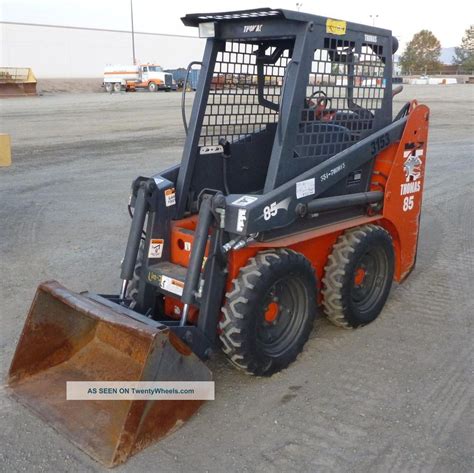 thomas t85 skid steer|who makes thomas skid steers.